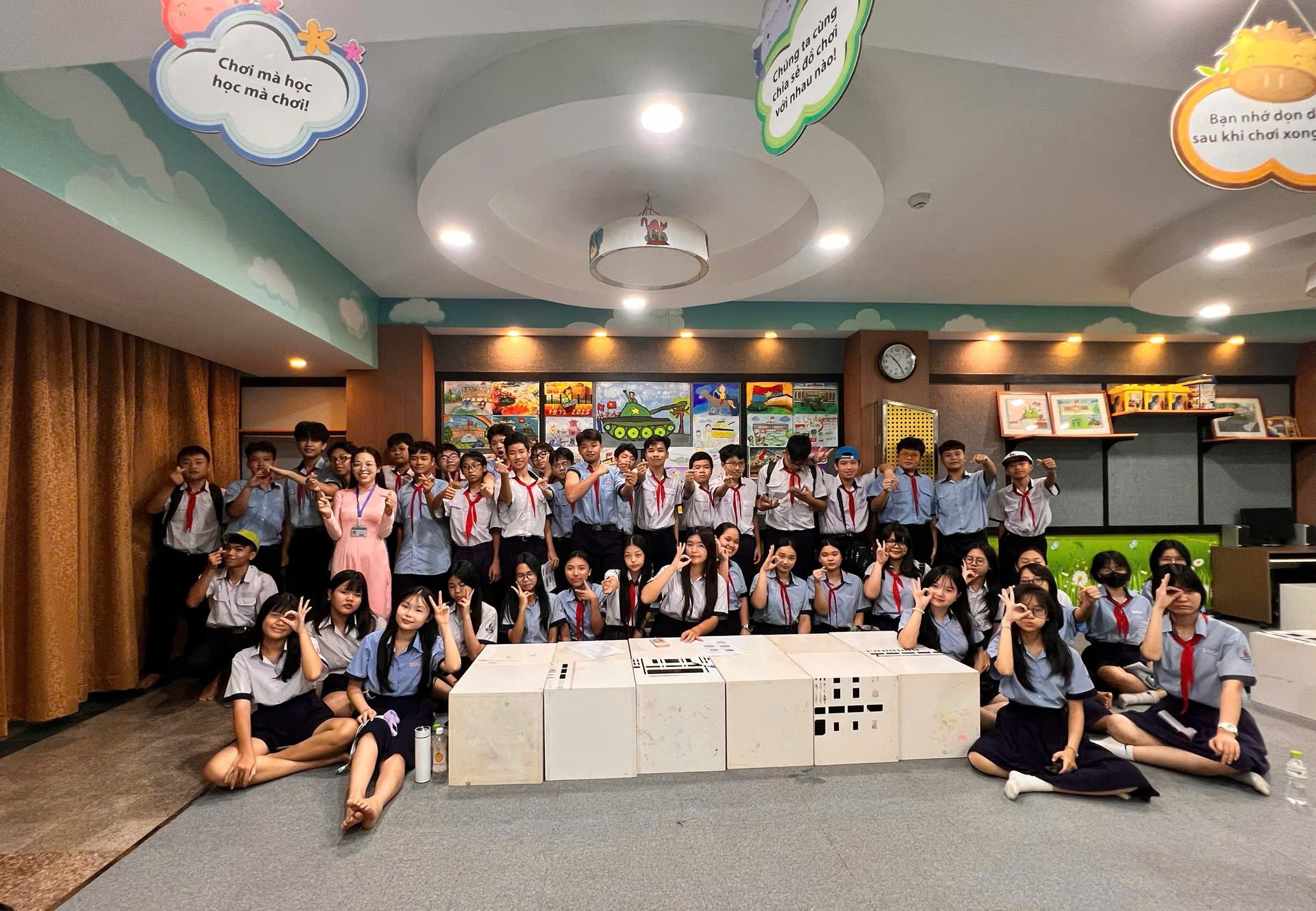 KHÁM PHÁ DI SẢN CÙNG CÁC EM HỌC SINH TRƯỜNG THCS PHƯỚC BÌNH