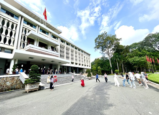 Ghé thăm Dinh Độc Lập những ngày tháng 4 lịch sử- Ảnh 1.
